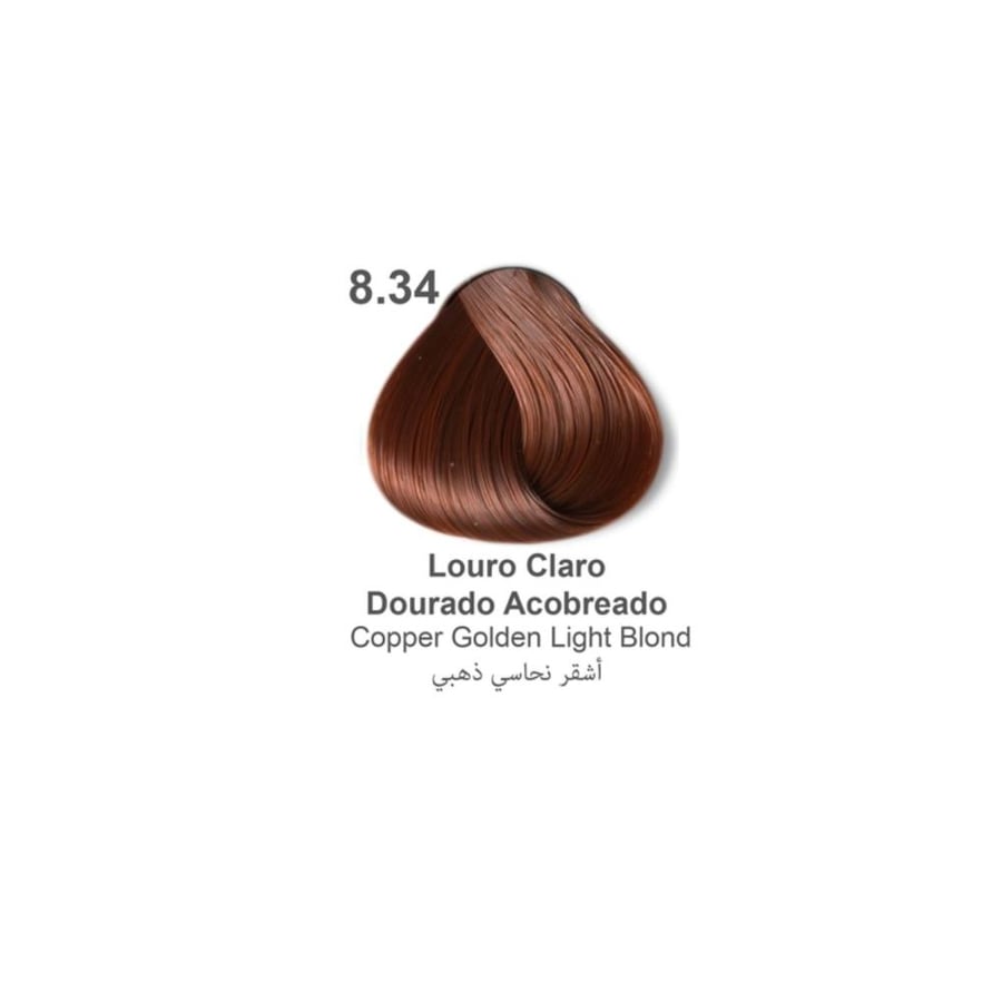 Soraley dye light blonde metallic copper -8.34