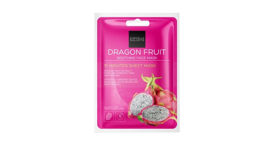 Dragon fruit face mask 1 piece