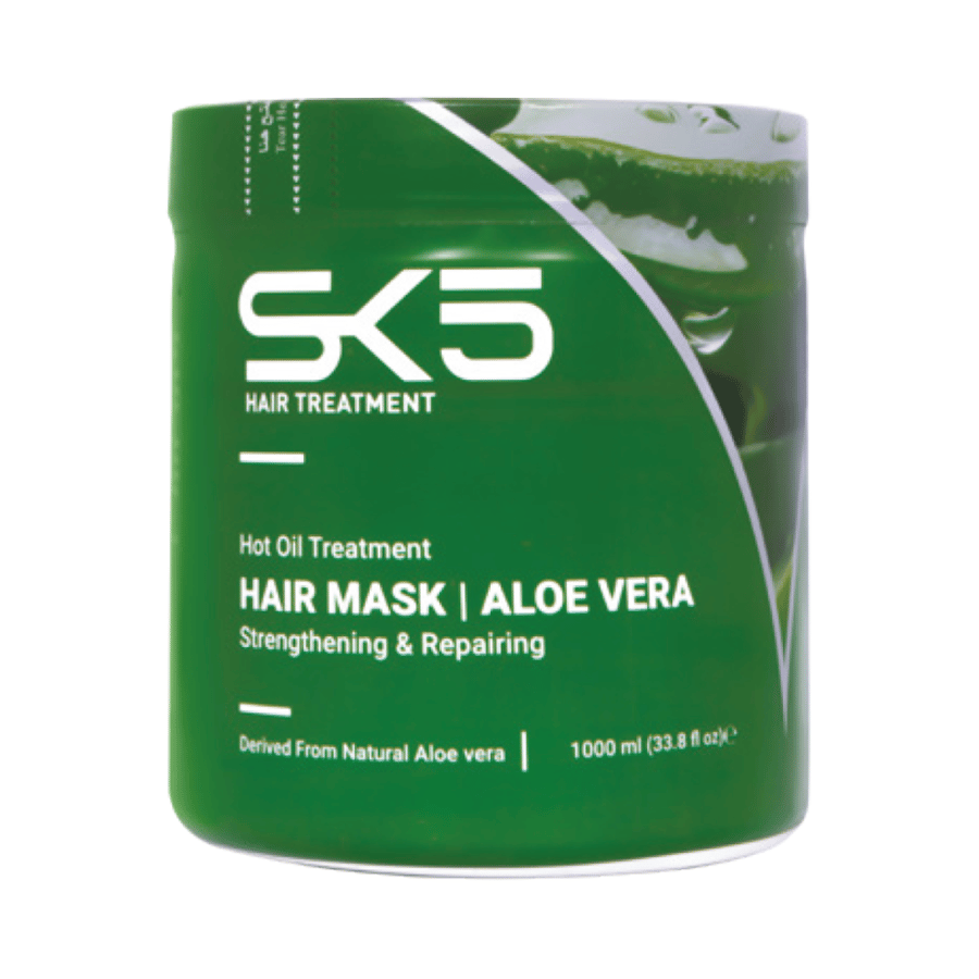 SK5 Hair Mask with Aloe Vera Extract for Strengthening and Repairing Hair 1000 ml