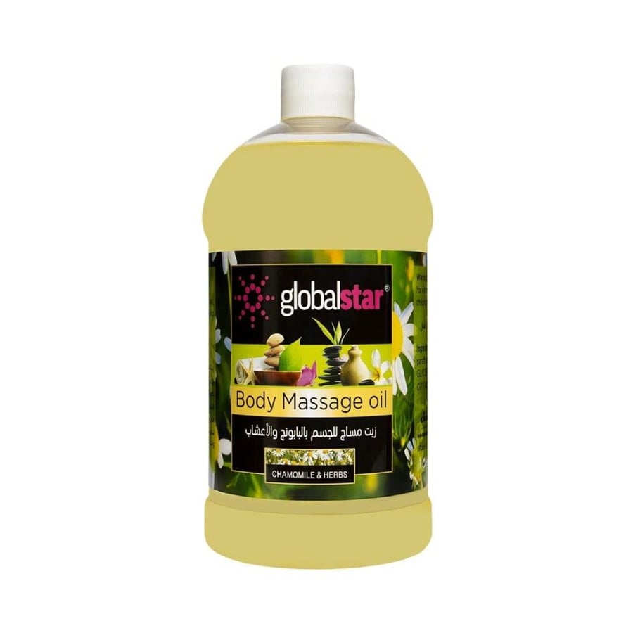 Global Star Chamomile and Herbs Massage Oil - 1000ml