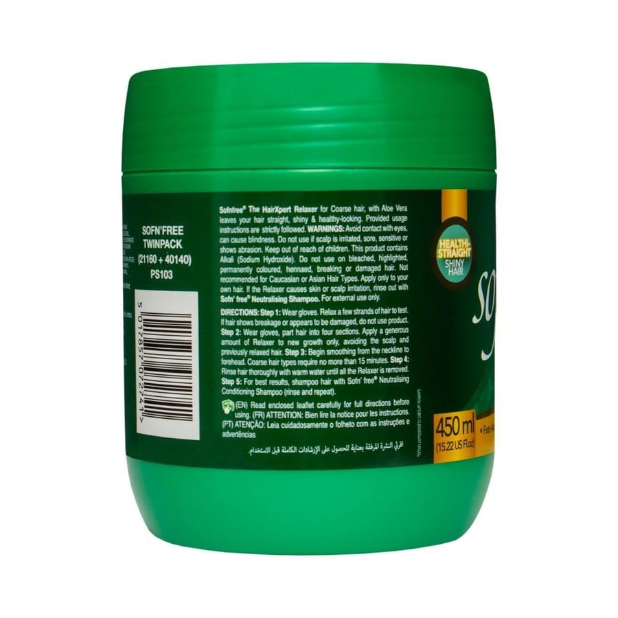 Corticall hair straightening cream from Soven Free | 450ml