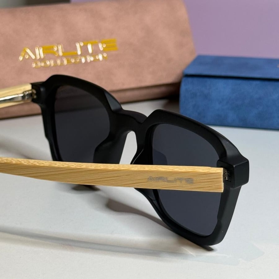 نظارة NOVA Black Wood من AIRLITE