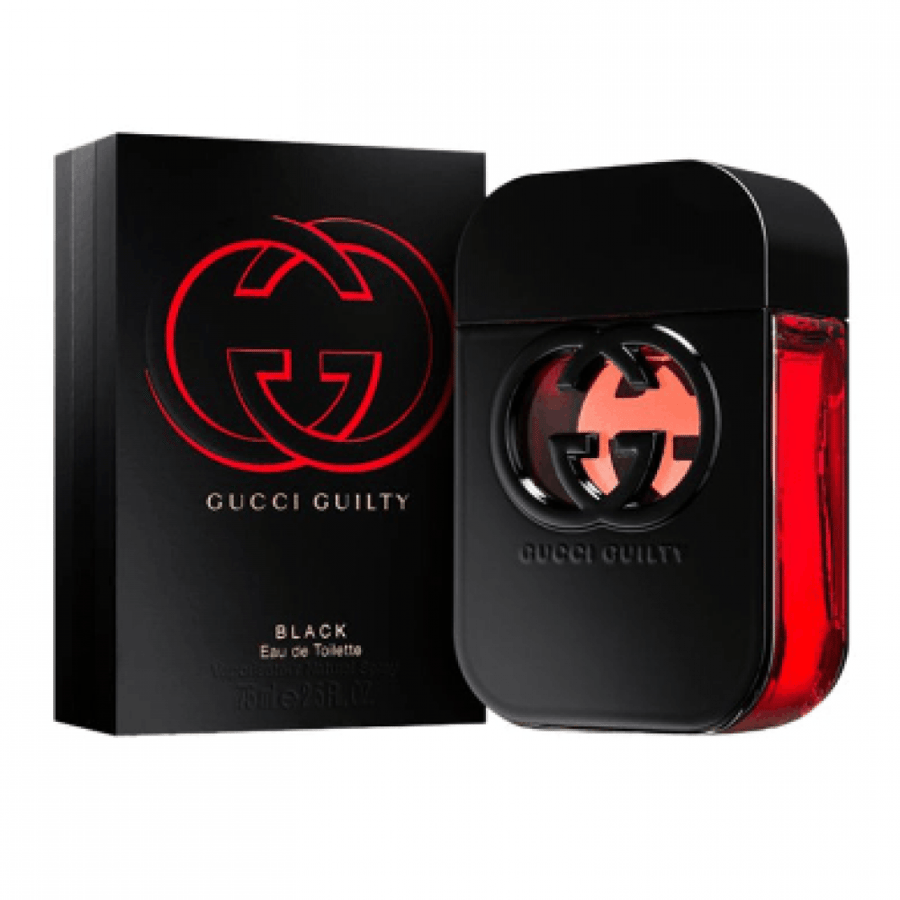 عطر قوتشي غيلتي بلاك او دو تواليت 75 مل نسائي Gucci Guilty Black Pour