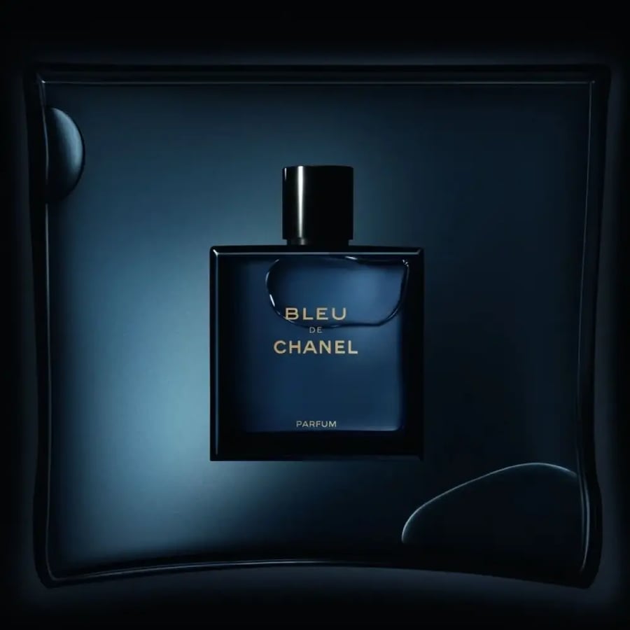 عطر بلو دي شانيل بارفيوم الذهبي رجالي 100 مل Bleu de Chanel Parfum