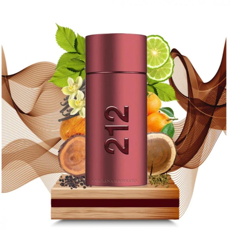 عطر كارولينا هيريرا 212 سكسي مان للرجال او دو تواليت 100 مل بزجاجة أسط