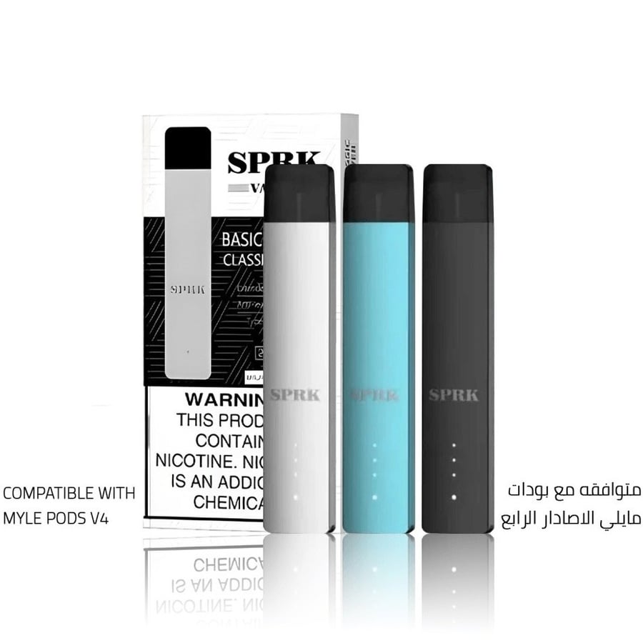 جهاز سحبة سيجارة سبارك مايلي الاصدار الرابع MYLE SPRK vapor V4