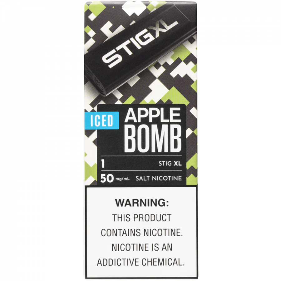 سحبة جاهزة ستيج XL ابل بومب ايس من فيقود 800 موشة VGOD STIG XL Apple Bomb Ice