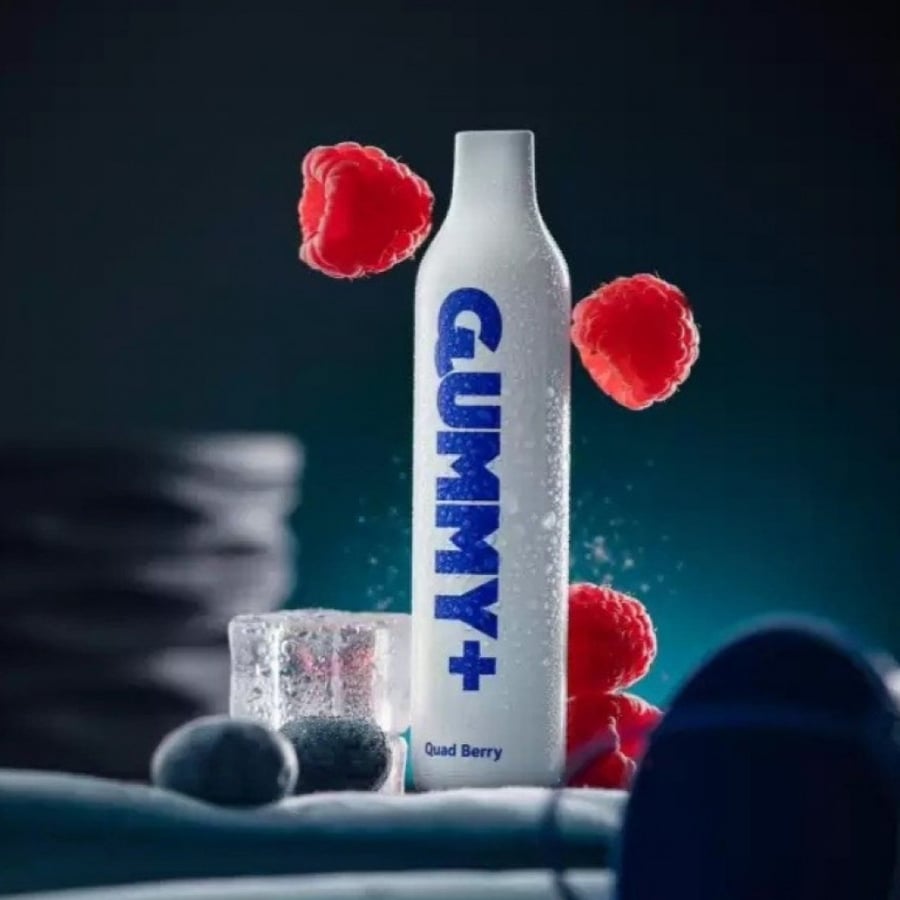 سحبة قمي يلس مكس التوت 2200 موشة - Gummy Plus Quad Berry Disposable 2200 Puff