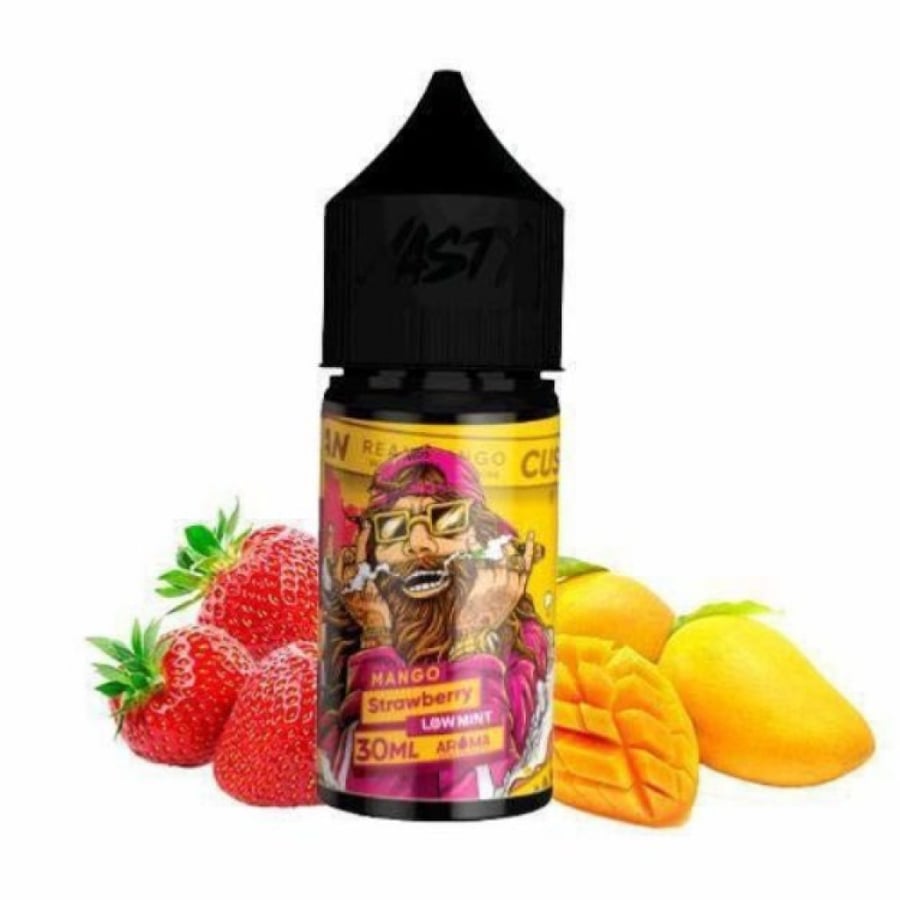 نكهة كاش مان مانجو فراولة سولت نيكوتين - CUSH MAN MANGO STRAWBERRY Salt Nicotine