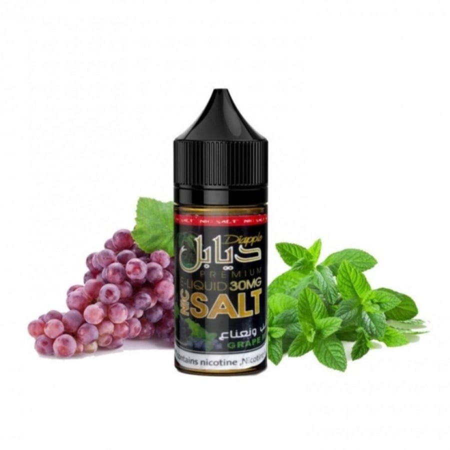 نكهة ديابل عنب نعناع سولت نيكوتين - DIAPPLE Grape Mint Salt Nicotine