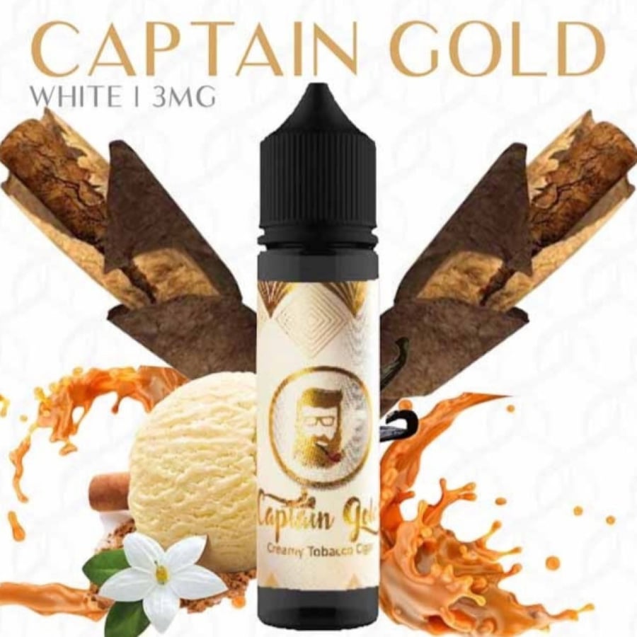 نكهة كابتن قولد كريمي توباكو سيجار - Captain Gold Creamy Tobacco Cigar