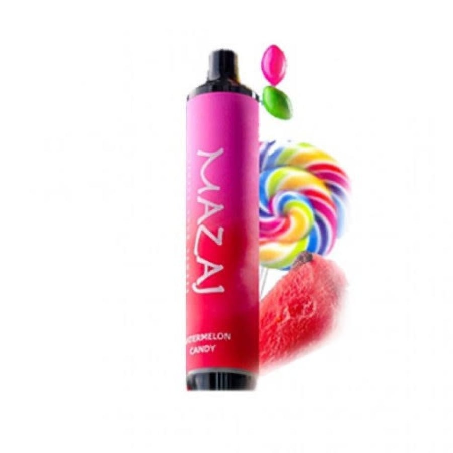 سحبة مزاج ديموند حلوي البطيخ 5000 موشة - MAZAJ Diamond Watermelon Candy 5000 puffs