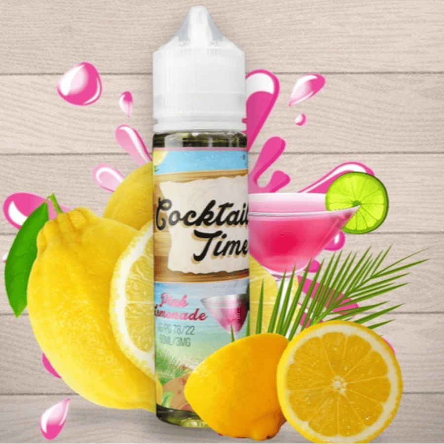 نكهة كوكتيل تايم بنك ليمون -DR. VAPES Cocktail Time Pink Lemonade 60ML