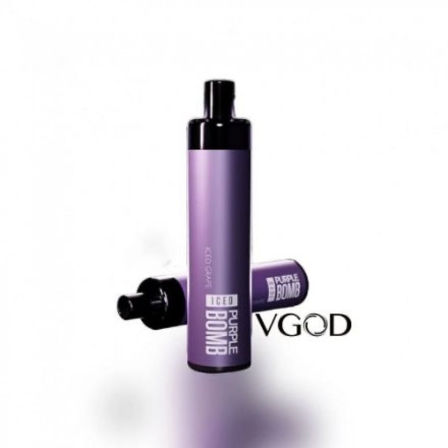 سحبة فيقود 4k عنب بارد 4000 موشة VGOD POD 4K Disposable PURPLE BOMB ICE 4000 PUFFS