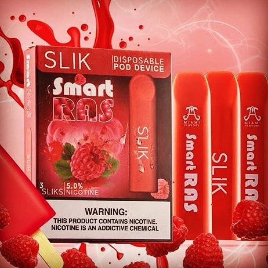 سحبة سليك سمارت توت أحمر -  SLIK SMART RAS - pack of 3