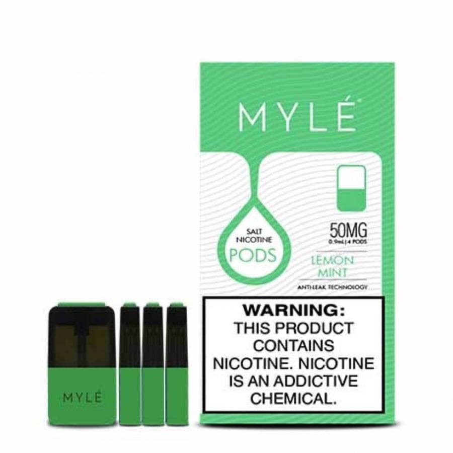 بودات مايلي ماجناتيك ليمون نعناع ( الاصدار الرابع ) - MAGNETIC MYLE PODS LEMON MINT - V4
