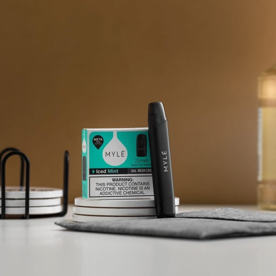 بودات مايلي ميتا بود الاصدار الخامس نعناع بارد Myle Meta Pods V5 Iced Mint