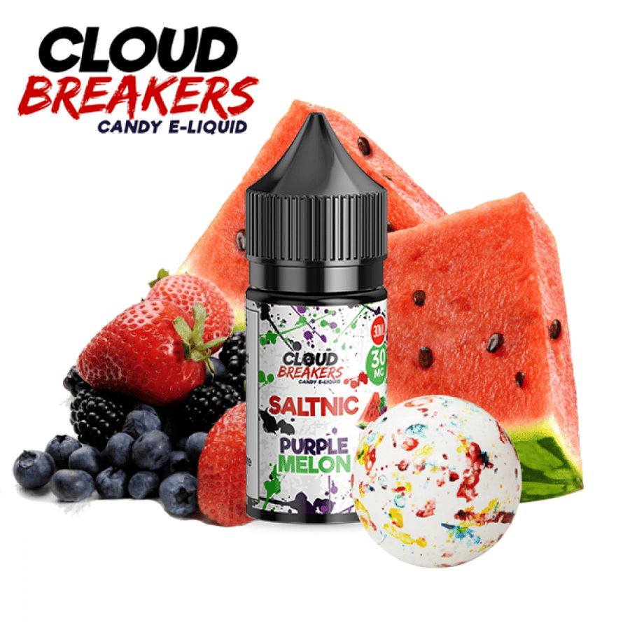 Cloud Breakers Purple Melon Salt Nicotine