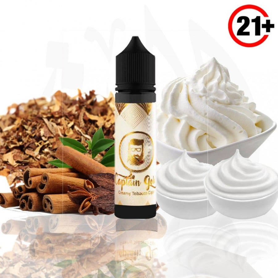 نكهة كابتن قولد كريمي توباكو سيجار - Captain Gold Creamy Tobacco Cigar