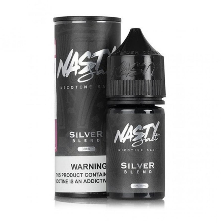 نكهة ناستي سيلفر بلند سولت نيكوتين - NASTY SILVER BLEND TOBACCO - Salt Nicotine