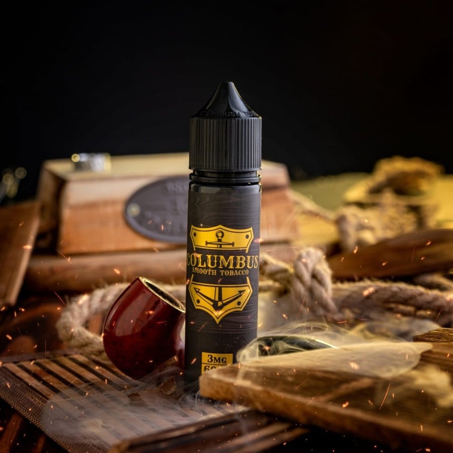 نكهة كولومبوس سموث توباكو - COLUMBUS SMOOTH TOBACCO - 60ML