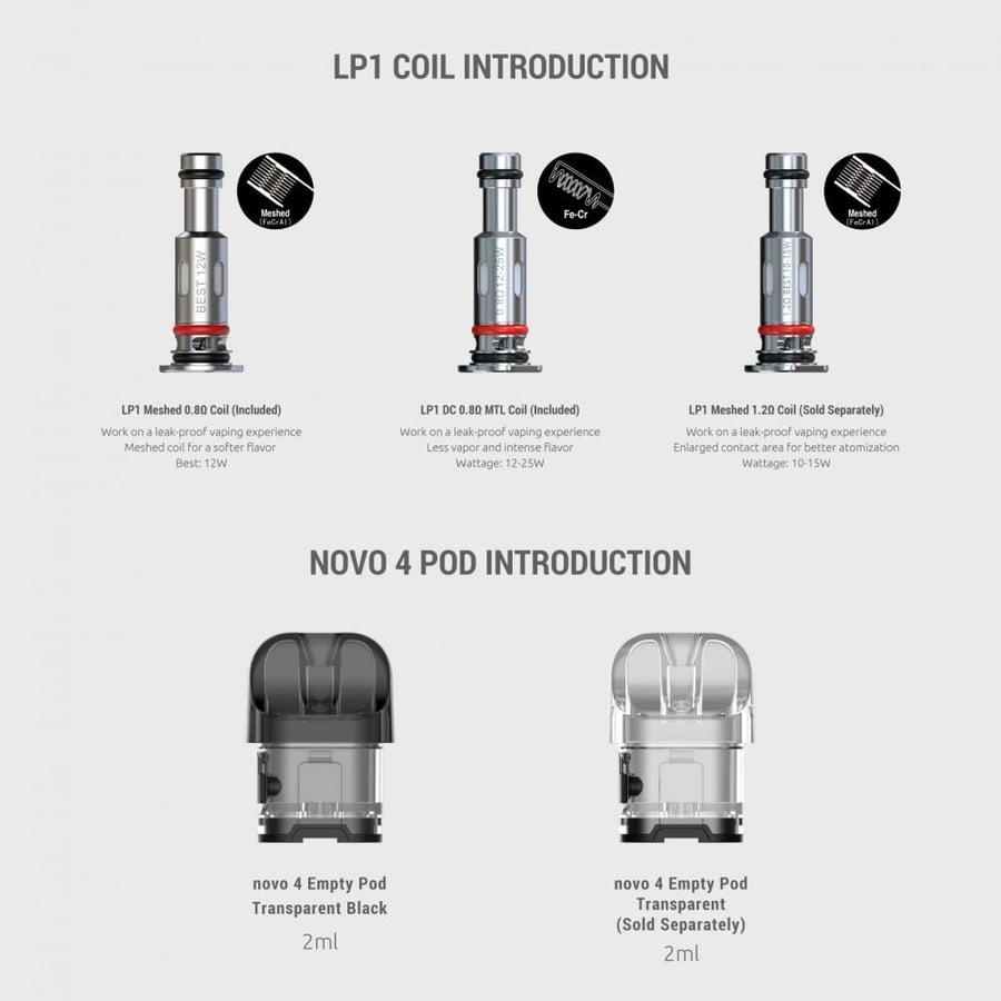 سحبة سيجارة سموك نوفو 4  25 واط - SMOK NOVO 4 25W Pod Kit