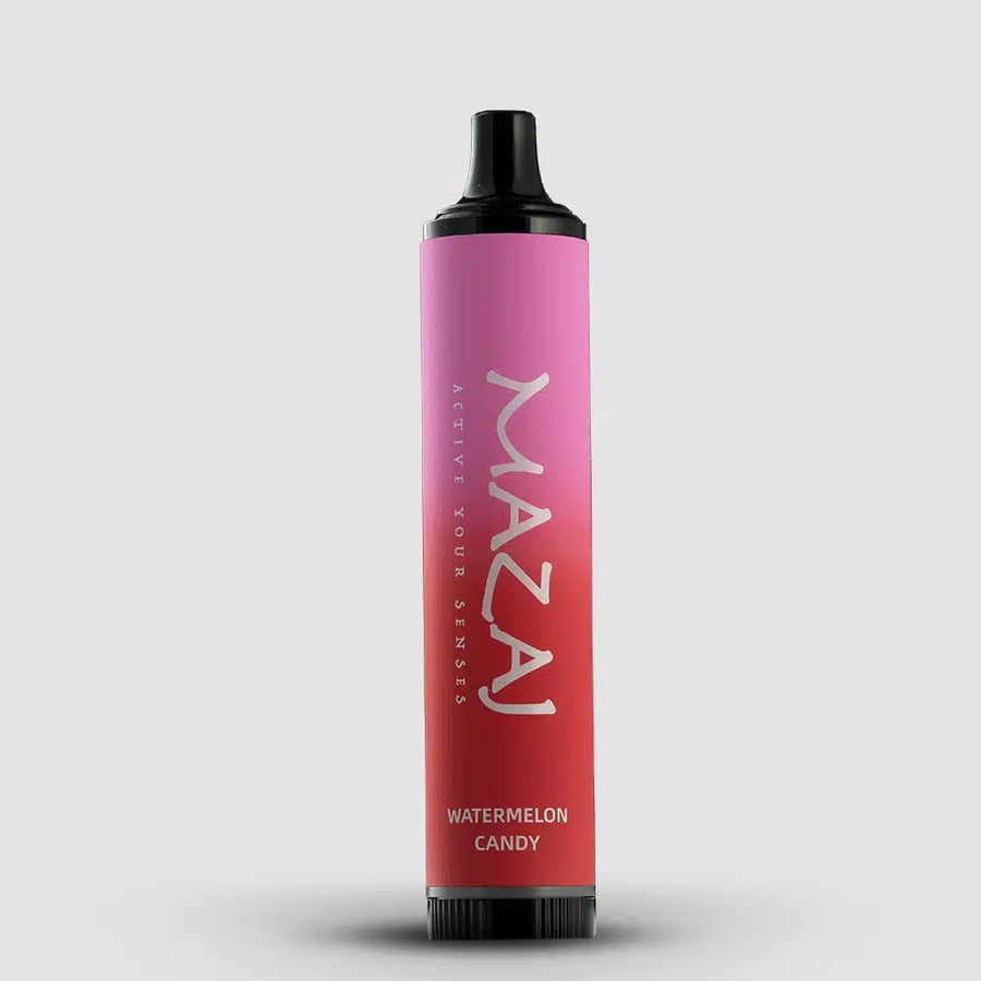 سحبة مزاج ديموند حلوي البطيخ 5000 موشة - MAZAJ Diamond Watermelon Candy 5000 puffs