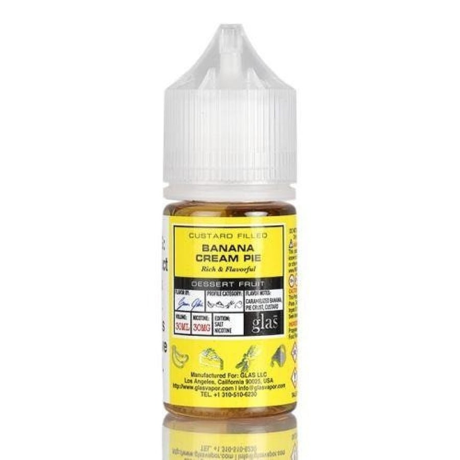 Banana Cream Pie by Glas Vapor Basix - Salt Nicotine