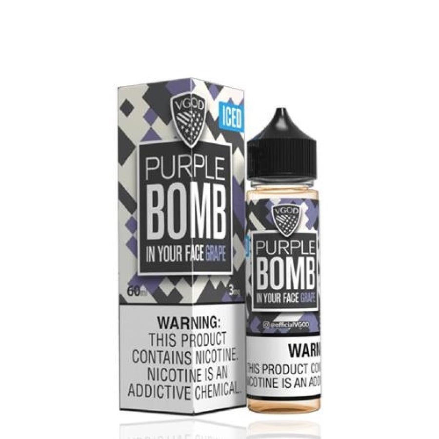 VGOD PURPLE BOMB GRAPE ICED - 60ML