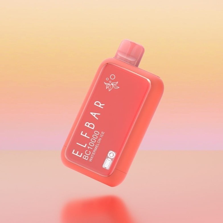 سحبة ايلف بار 10000 موشة بطيخ ايس ELF BAR BC10000 WATERMELON ICE 10K PUFFS