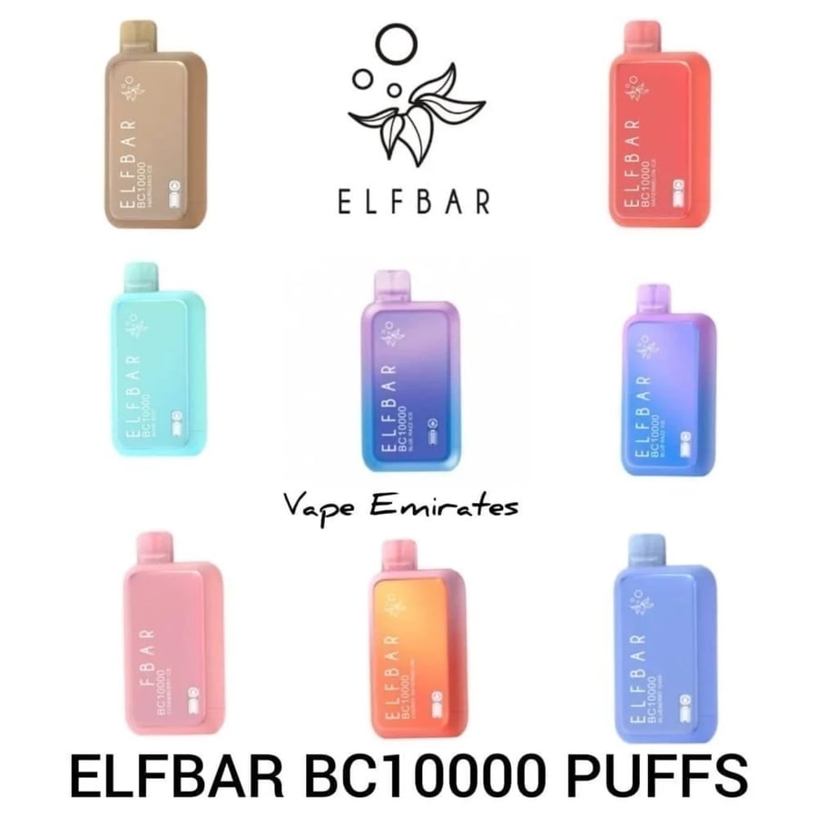 سحبة ايلف بار 10000 موشة خوخ مانجو ELF BAR BC10000 PEACH MANGO 10K PUFFS