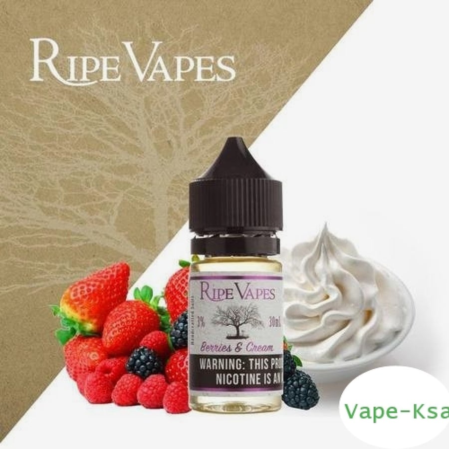 Ripe Vapes Berries & Cream - Salt Nicotine