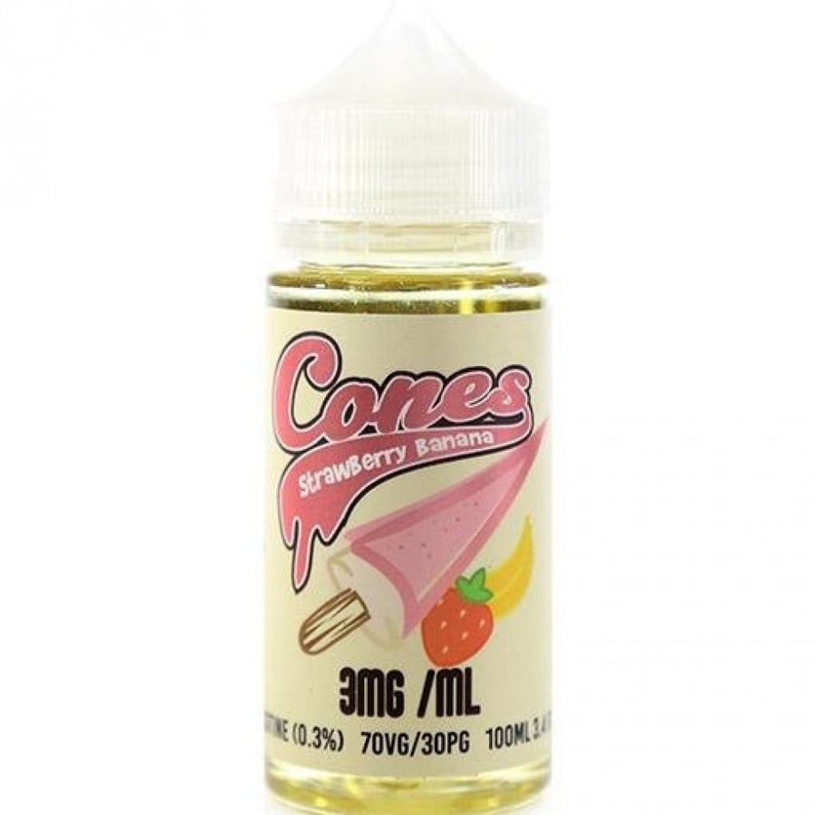 Cones Strawberry Banana - 100ML