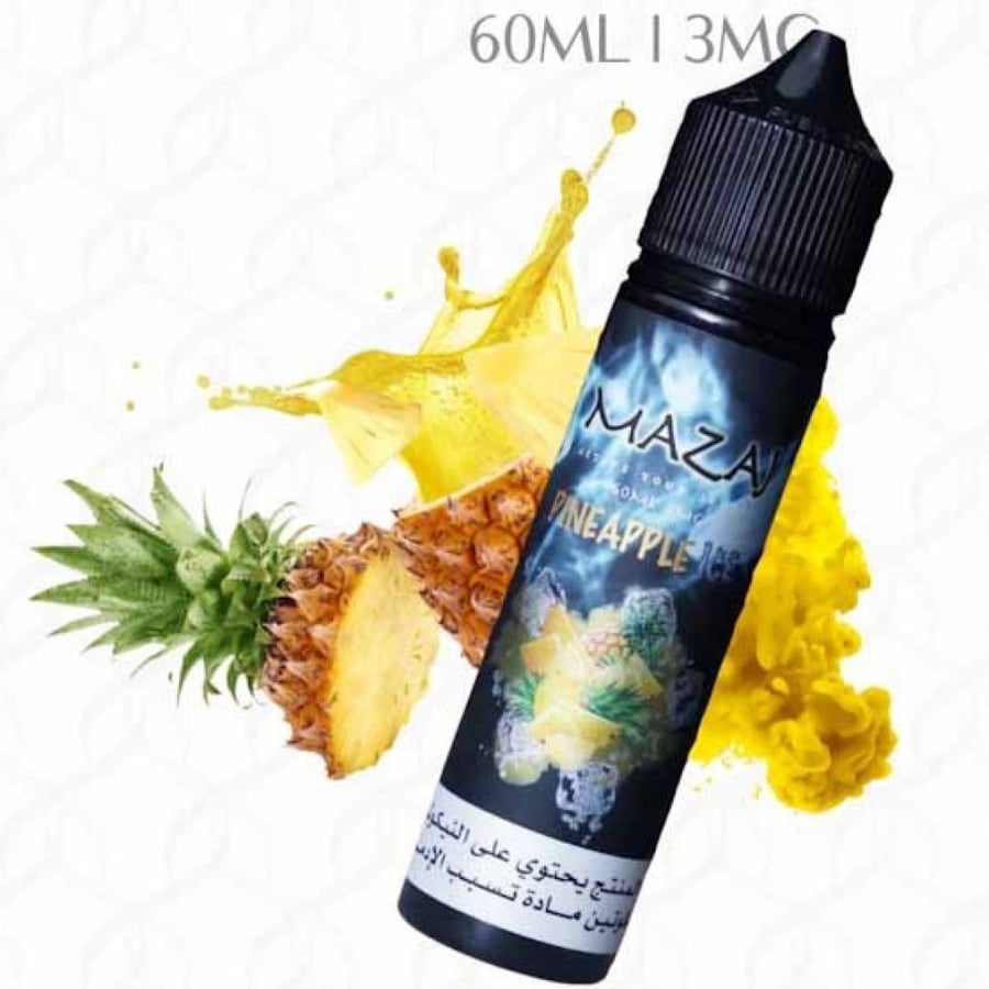نكهة مزاج اناناس ايس - MAZAJ PINEAPPLE ICE - 60ML