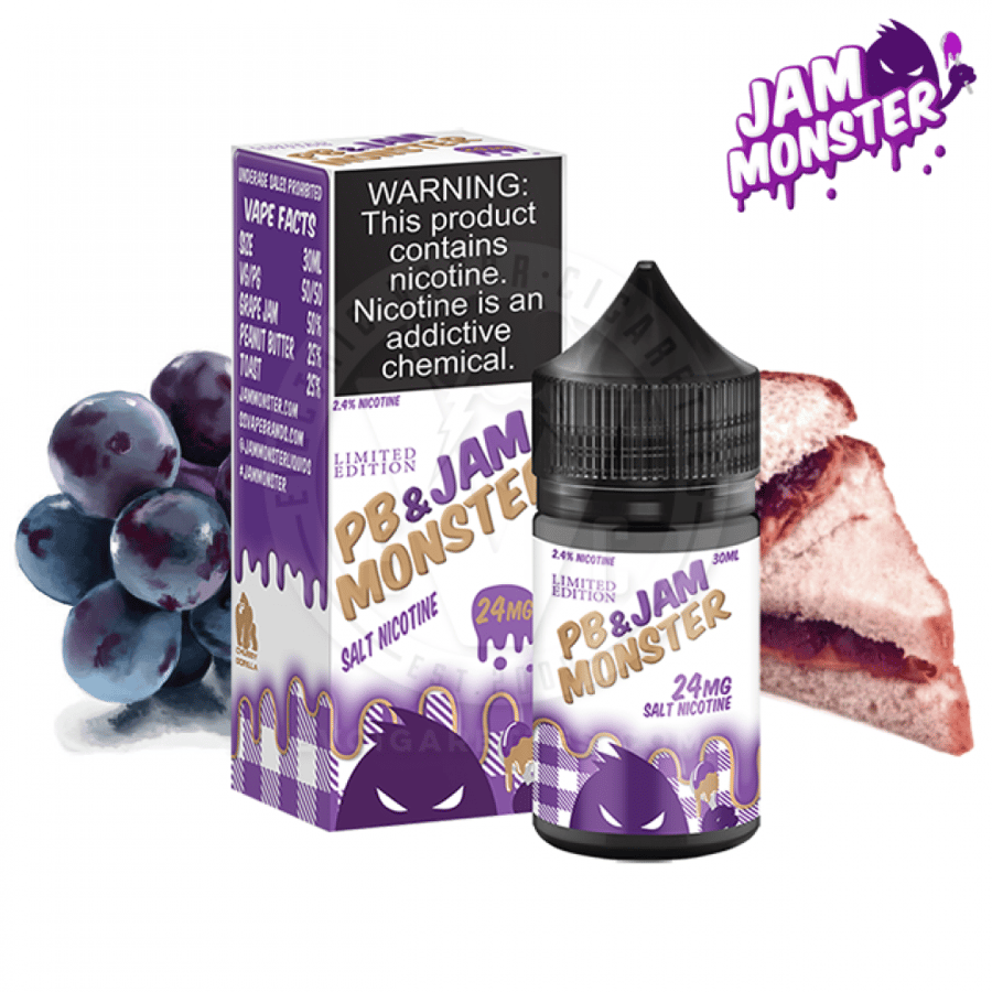 JAM & PB MONSTER - Salt Nicotine