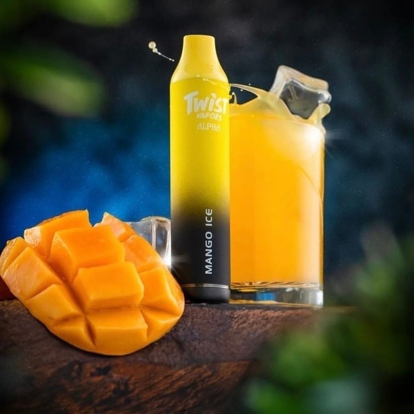 سحبه تويست مانجو ايس 7000 موشة TWIST Mango Ice 7000 PUFFS DISPOSABLE DEVICE