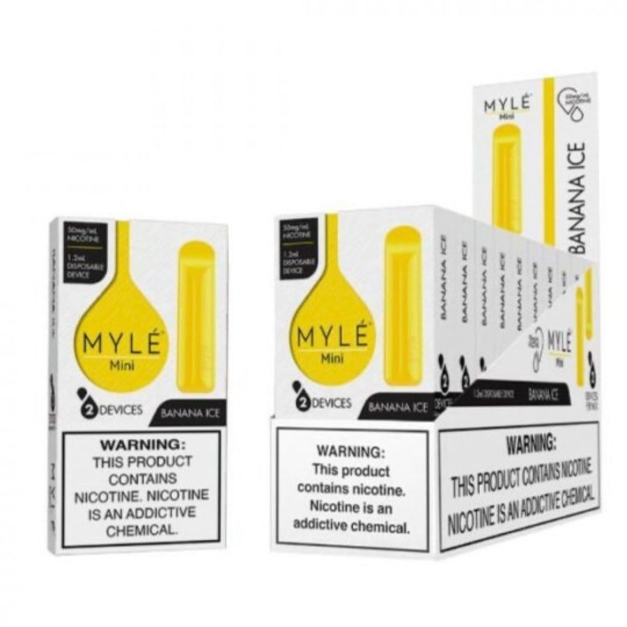 مايلي ميني موز بارد - Myle Mini Banana Ice