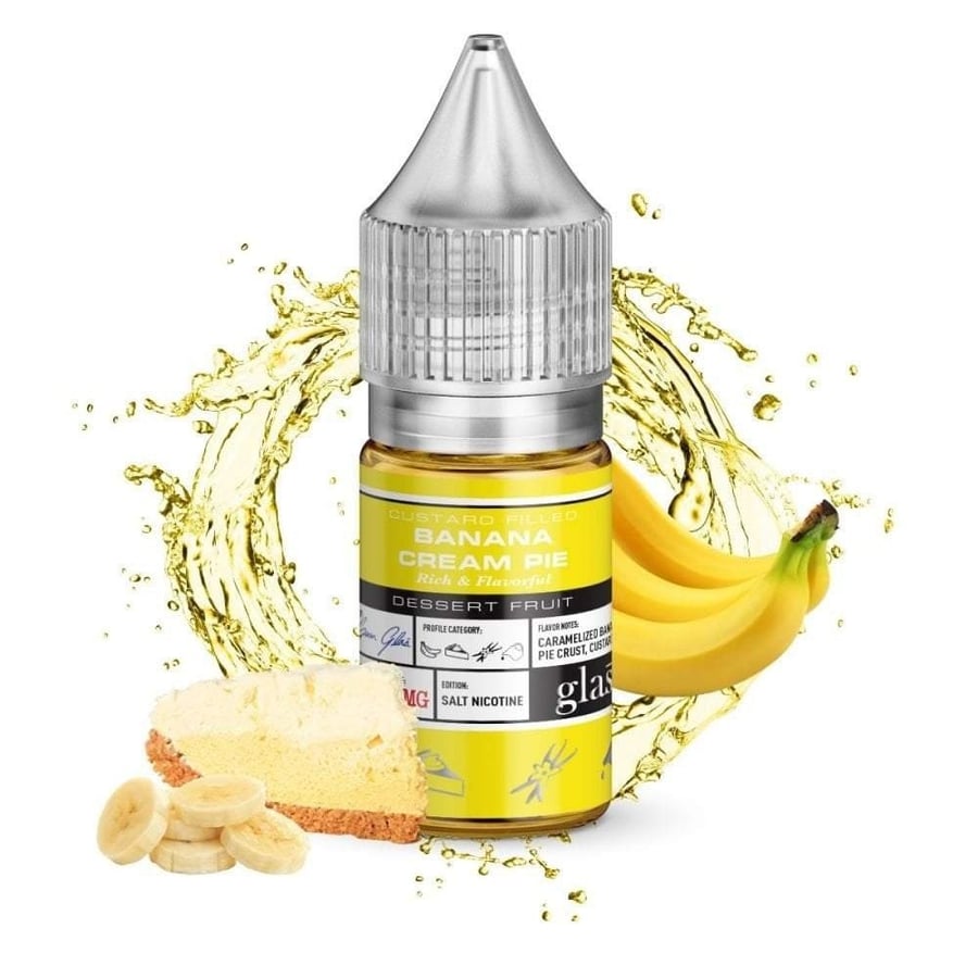 Banana Cream Pie by Glas Vapor Basix - Salt Nicotine