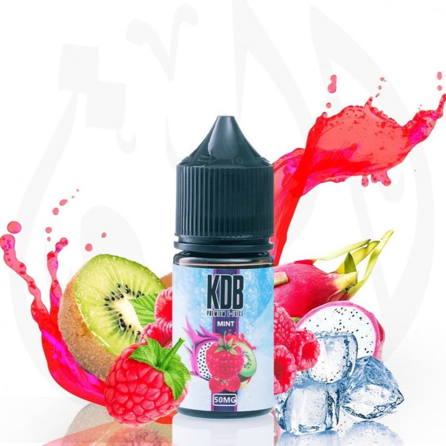 نكهة كي دي بي مكس فواكه مشكلة منت سولت نيكوتين - KDB MIX FRUIT MINT - Salt Nicotine