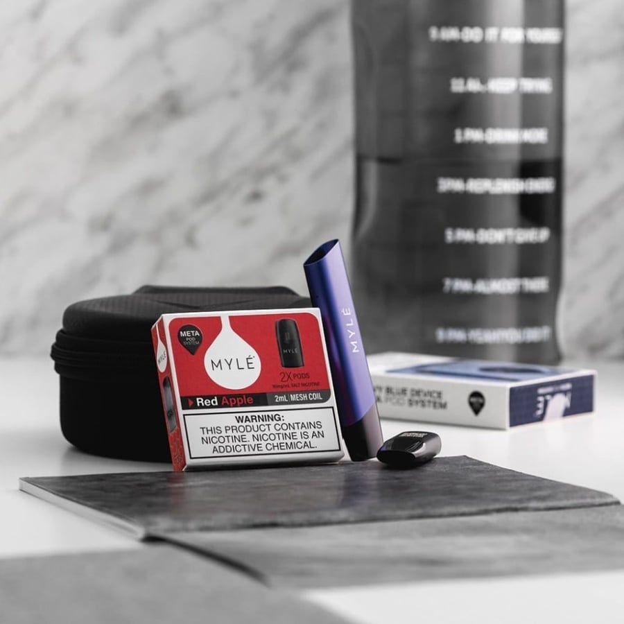 بودات مايلي ميتا بود الاصدار الخامس تفاح احمر Myle Meta Pods V5 Red Apple