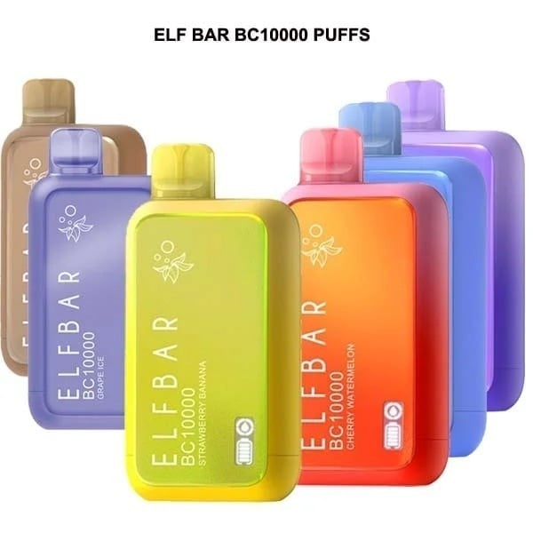 سحبة ايلف بار 10000 موشة خوخ مانجو ELF BAR BC10000 PEACH MANGO 10K PUFFS