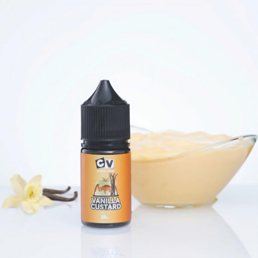 نكهة سي في فانيليا كاسترد سولت نيكوتين - CV VANILLA CUSTARD - Salt Nicotine