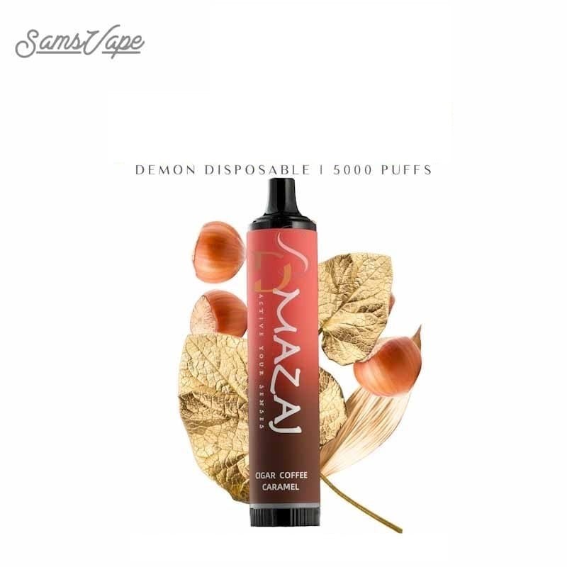 سحبة مزاج 5000 موشة ديمون سيجار كوفي كراميل Mazaj 5000 Cigar Coffee Caramel