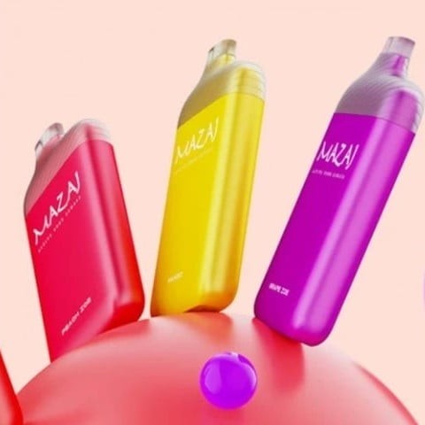 سحبة سيجارة مزاج سليم 5500 موشة لوش ايس Mazaj Slim 5500 Puffs Lush Ice