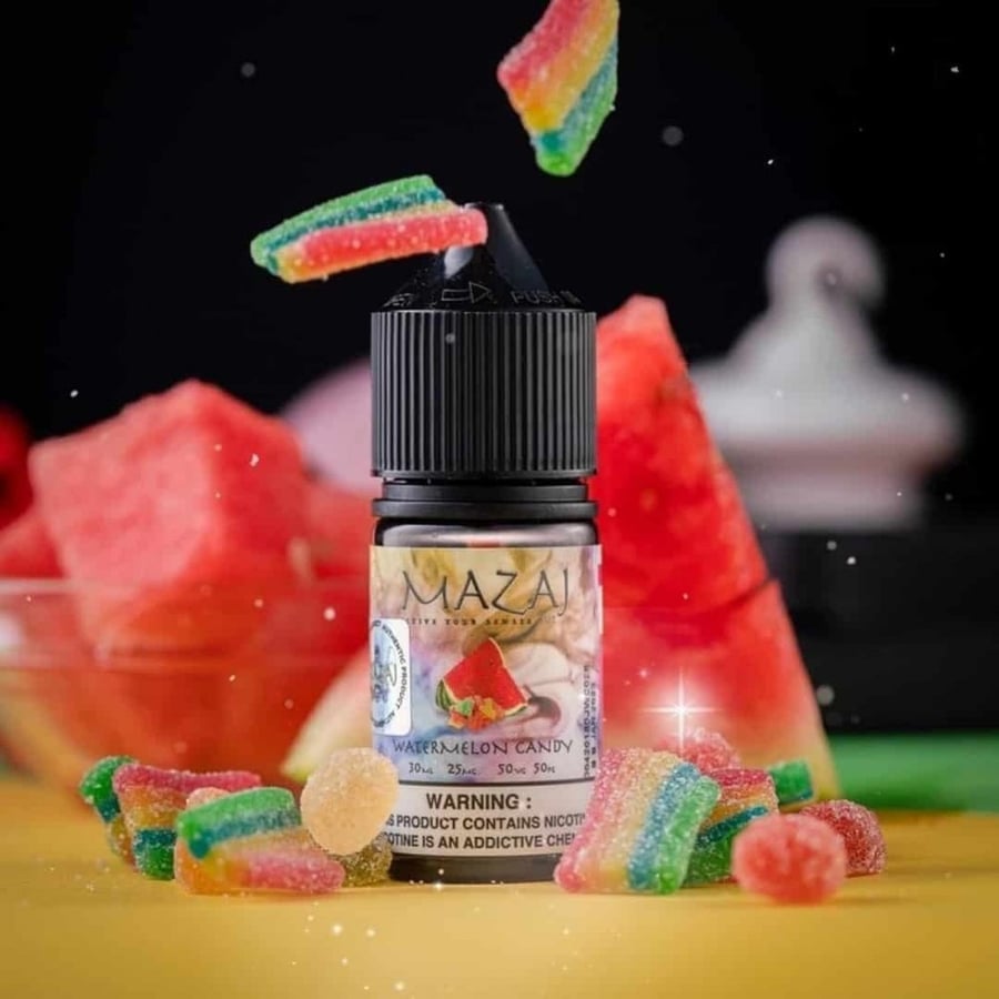 نكهة مزاج بطيخ سولت نيكوتين - MAZAJ Watermelon - Salt Nicotine