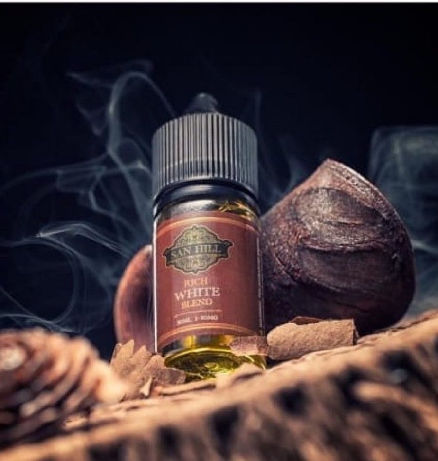 نكهة سان هيل ريتش توباكو سولت نيكوتين - SAN HILL RICH WHITE BLEND Salt Nicotine