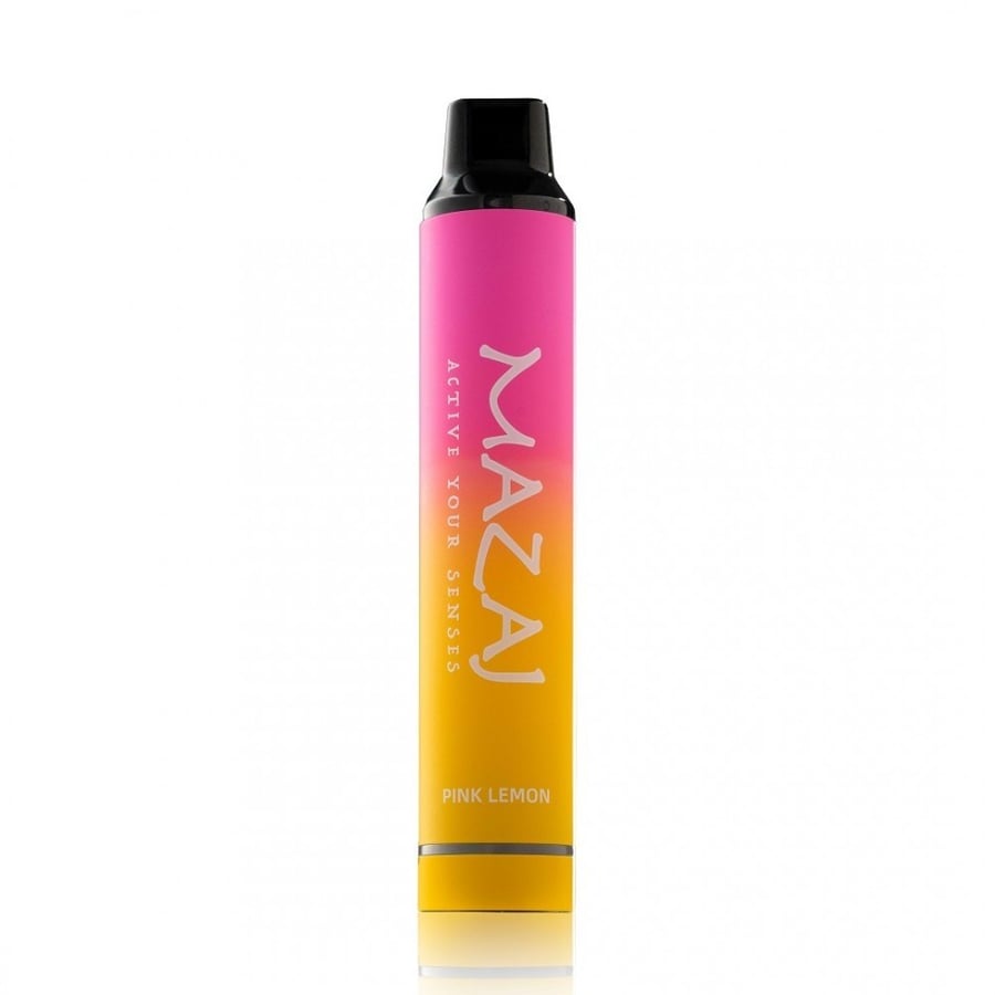 سحبة جاهزة مزاج تيتان 3000 موشة نكهة بينك ليمون (قابله للشحن) Mazaj TITAN Pink Lemon 3000 Puff disposable