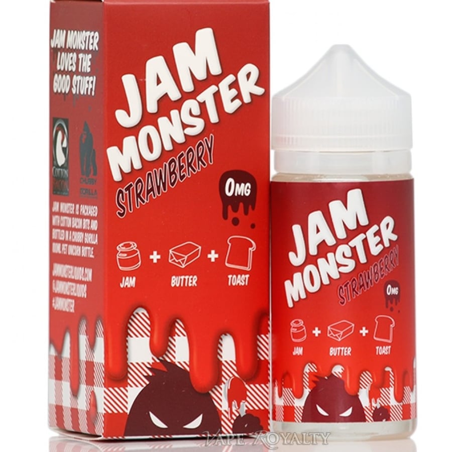JAM MONSTER STRAWBERRY - 100ML
