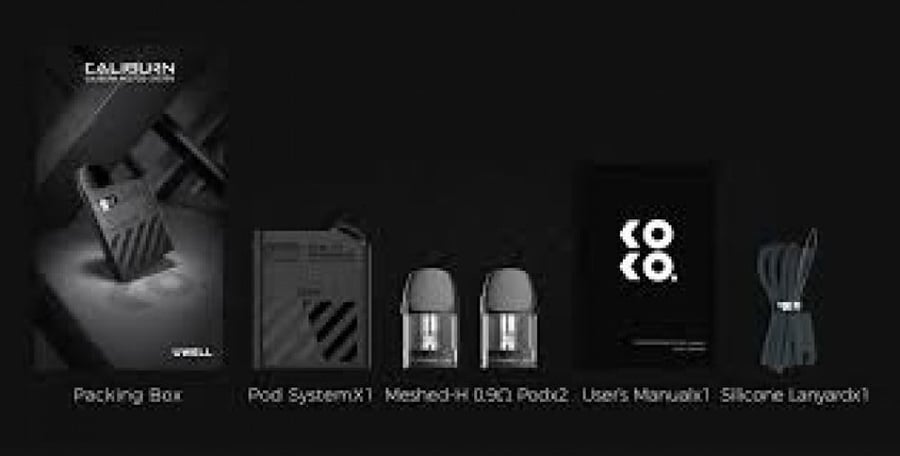 سحبة سيجارة يو ويل كوكو ايه كيه تو الجديدة - Uwell Caliburn AK2 KOKO Pod System Kit 15W