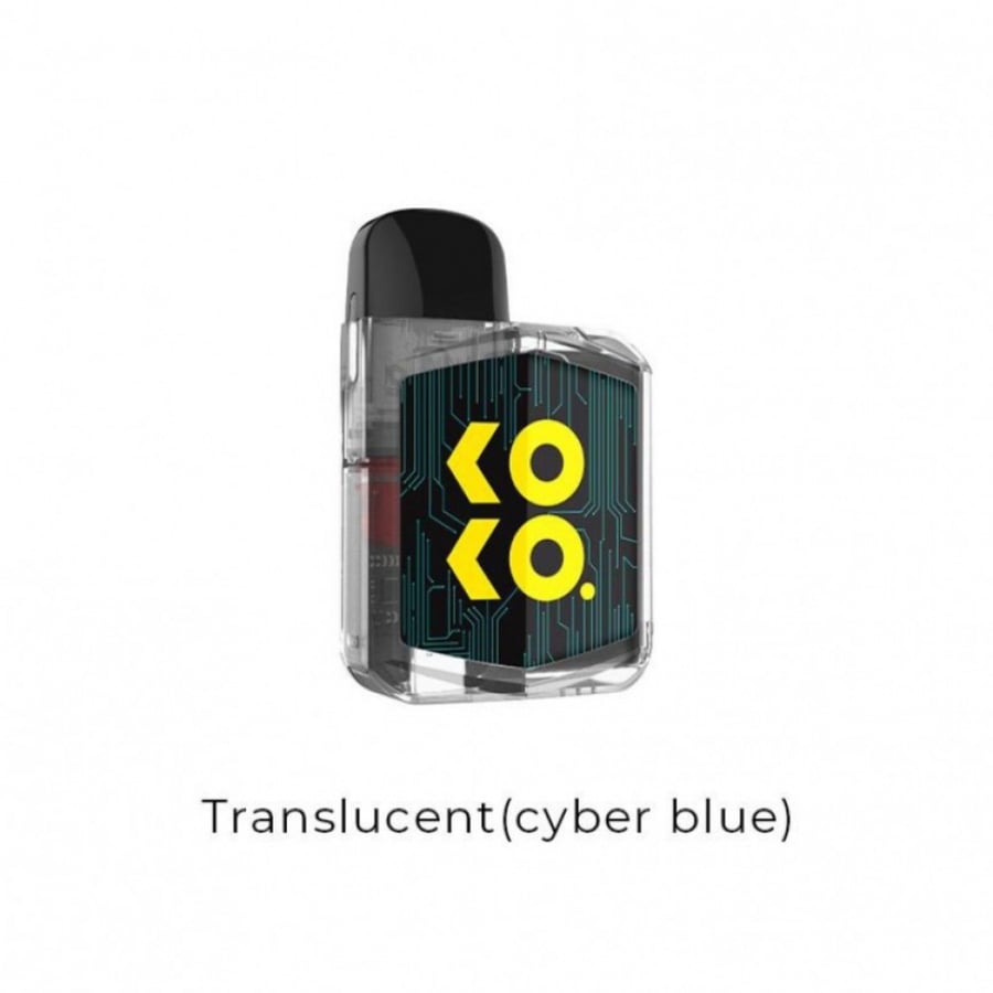 سحبة سيجارة كاليبرن كوكو برايم شفاف الاصدار الجديد- UWELL Caliburn KOKO PRIME (VISION) Pod Kit 690mAh